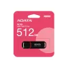USB flash disk ADATA UV150 512 GB USB Type-A 3.2 Gen 1 (3.1 Gen 1) čierny, červený