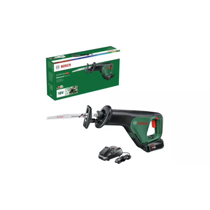 Bosch AdvancedRecip 18 300 zdvihov/min čierna, zelená