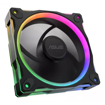 Ventilátor ASUS Prime MR120 ARGB Reverse čierny 12 cm klzné ložisko
