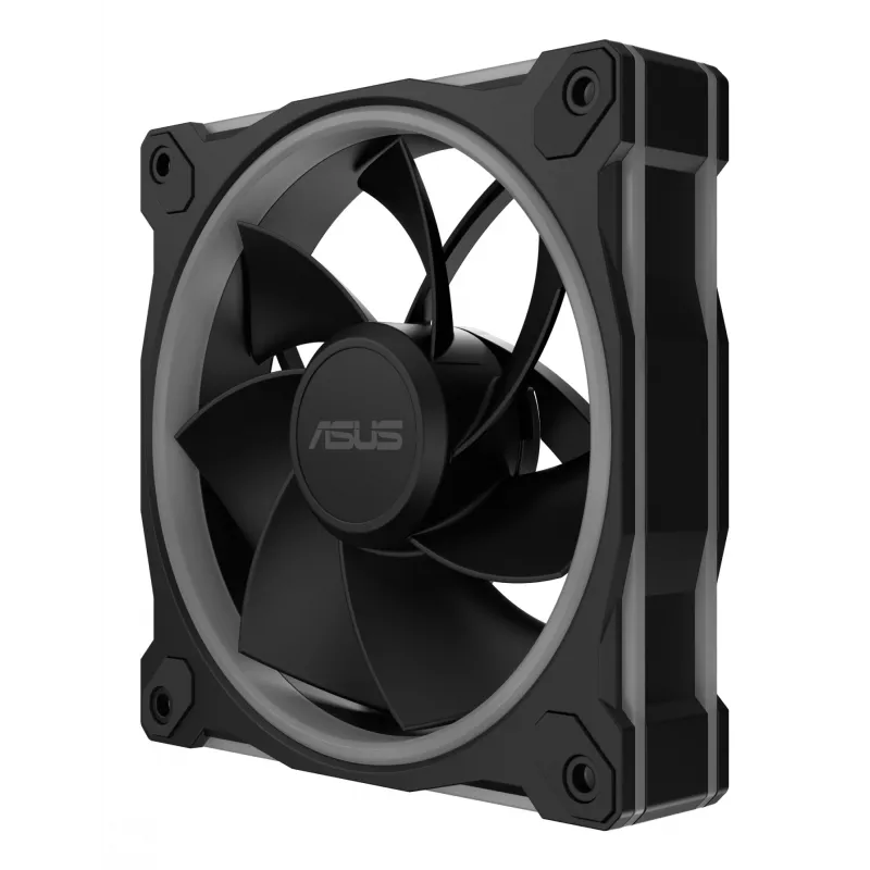 Ventilátor ASUS Prime MR120 ARGB Reverse čierny 12 cm klzné ložisko