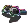 Ventilátor ASUS Prime MR120 Fan ARGB Reverse čierny 3in1 počítačová skriňa 12 cm 3 ks