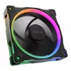 Ventilátor ASUS Prime MR120 Fan ARGB Reverse čierny 3in1 počítačová skriňa 12 cm 3 ks