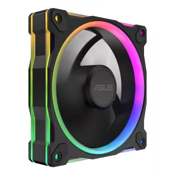 Ventilátor ASUS Prime MR120 ARGB čierny 12 cm klzné ložisko