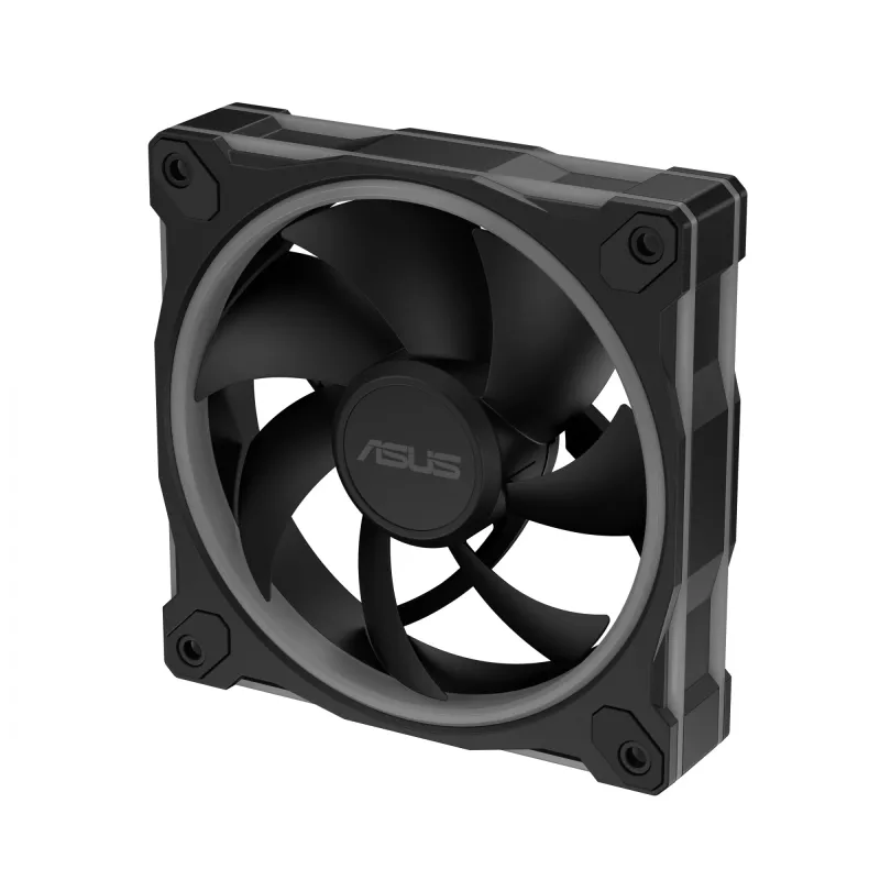 Ventilátor ASUS Prime MR120 ARGB čierny 12 cm klzné ložisko