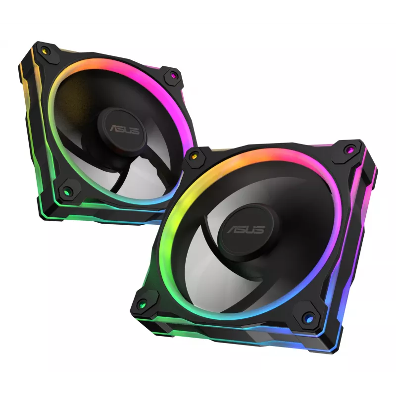 Ventilátor ASUS Prime MR120 ARGB čierny 12 cm klzné ložisko