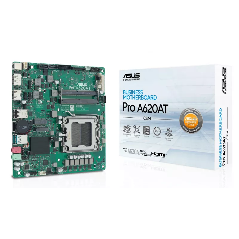 Základná doska ASUS 90MB1L5M-M0EAYC AMD A620A Socket AM5 mini ITX