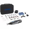Rotačný nástroj Dremel F0138240JF 130W variabilné otáčky na rezanie, brúsenie, leštenie