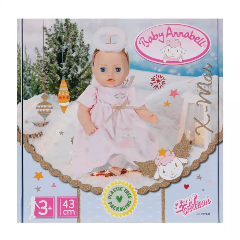 Sada oblečenia pre bábiky Zapf Creation Baby Annabell Season X-Mas Outfit 43 cm