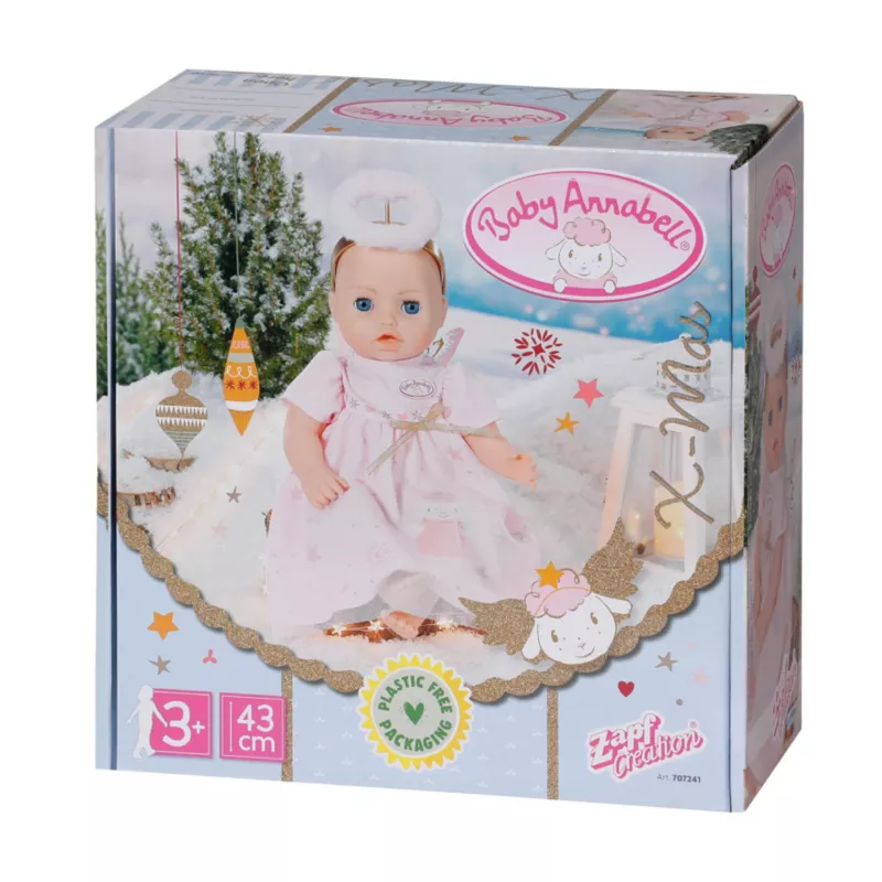 Sada oblečenia pre bábiky Zapf Creation Baby Annabell Season X-Mas Outfit 43 cm