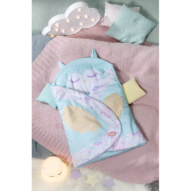 Spací vak pre bábiky Baby Annabell Sweet Dreams Swaddle Bag 3 roky