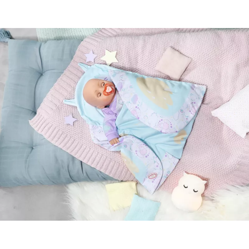 Spací vak pre bábiky Baby Annabell Sweet Dreams Swaddle Bag 3 roky