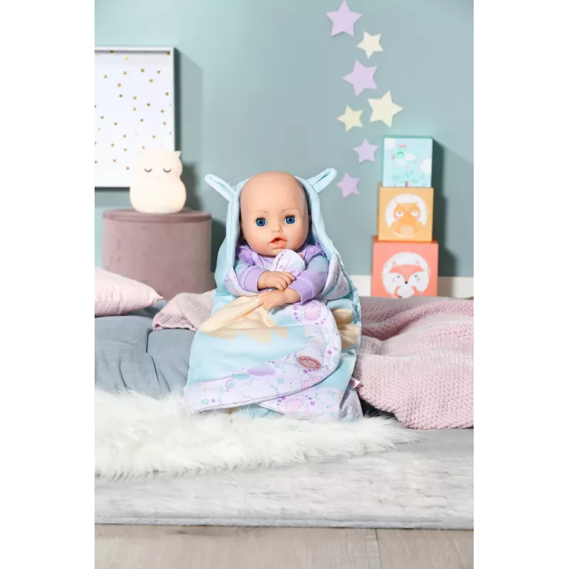 Spací vak pre bábiky Baby Annabell Sweet Dreams Swaddle Bag 3 roky