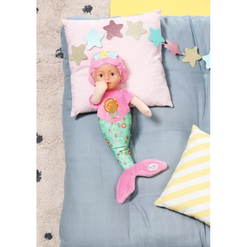 Bábika BABY born morská panna 33 cm umývateľná viacfarebná