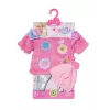 Sada oblečenia pre bábiky BABY born ružová sada kabátika 43 cm skladacia