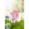 Sada oblečenia pre bábiky BABY born ružová sada kabátika 43 cm skladacia