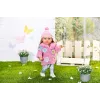 Sada oblečenia pre bábiky BABY born ružová sada kabátika 43 cm skladacia