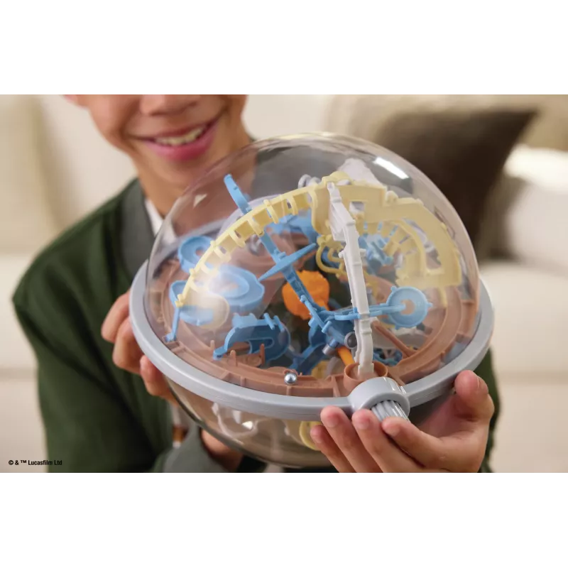 3D labyrintová zručnostná hra Spin Master Perplexus Star Wars The Mandalorian – ručný pohyblivý labyrint