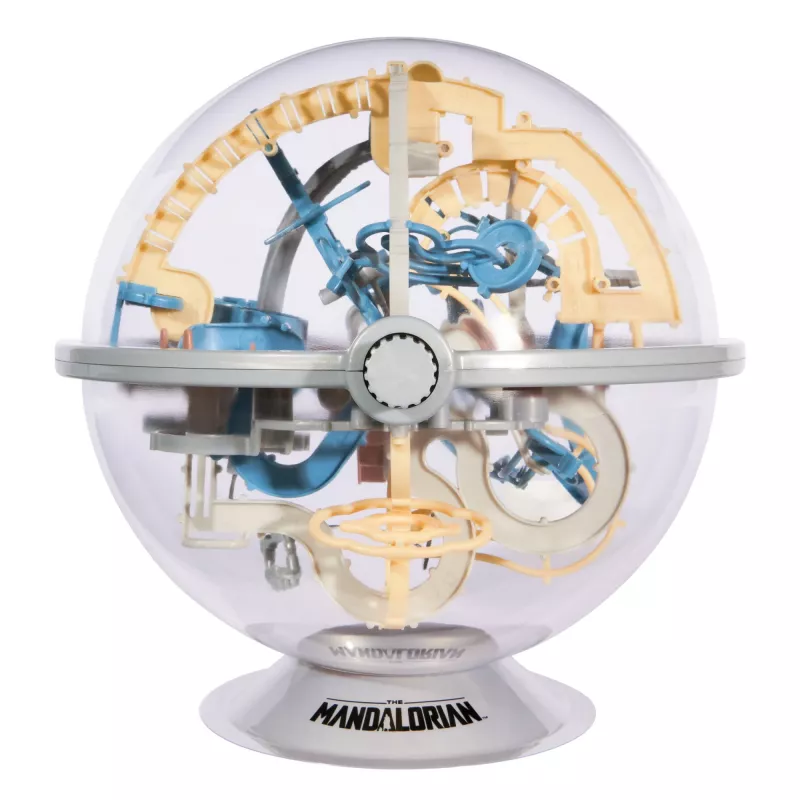 3D labyrintová zručnostná hra Spin Master Perplexus Star Wars The Mandalorian – ručný pohyblivý labyrint