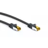 Sieťový kábel Goobay 91590 RJ-45 Cat7 1 m čierny