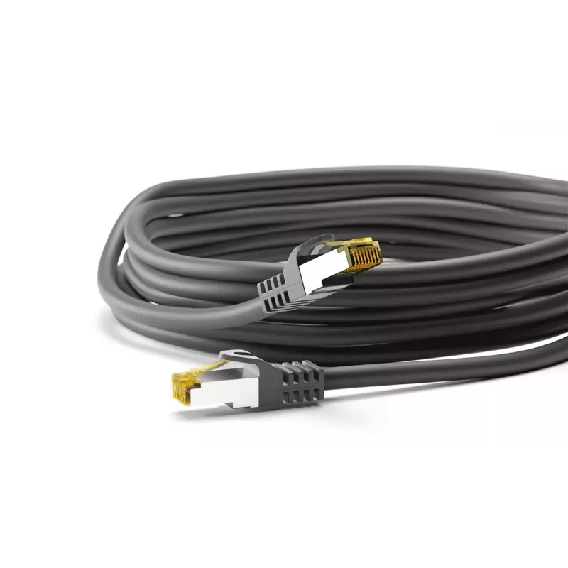 Sieťový kábel Goobay 91590 RJ-45 Cat7 1 m čierny