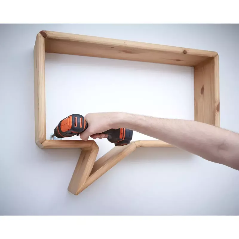 Vŕtačka s pištoľovou rukoväťou Black & Decker BDCDD12-QW, Keyless, 1.5 Ah