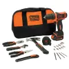 Vŕtačka s pištoľovou rukoväťou Black & Decker BDCDD12-QW, Keyless, 1.5 Ah