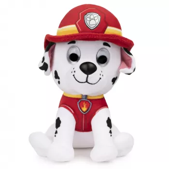 PAW Patrol GUND oficiálny Marshall v signálnej hasičskej uniforme plyšová hračka, plyšák pre deti od 1 roka, 15 cm