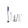Ručný mixér Braun Household MultiQuick 3 MQ30202M, 900 W, biela/modrá, s drvičom a metličkou
