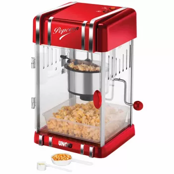 Unold 48535 stroj na popcorn červená, strieborná 300 W