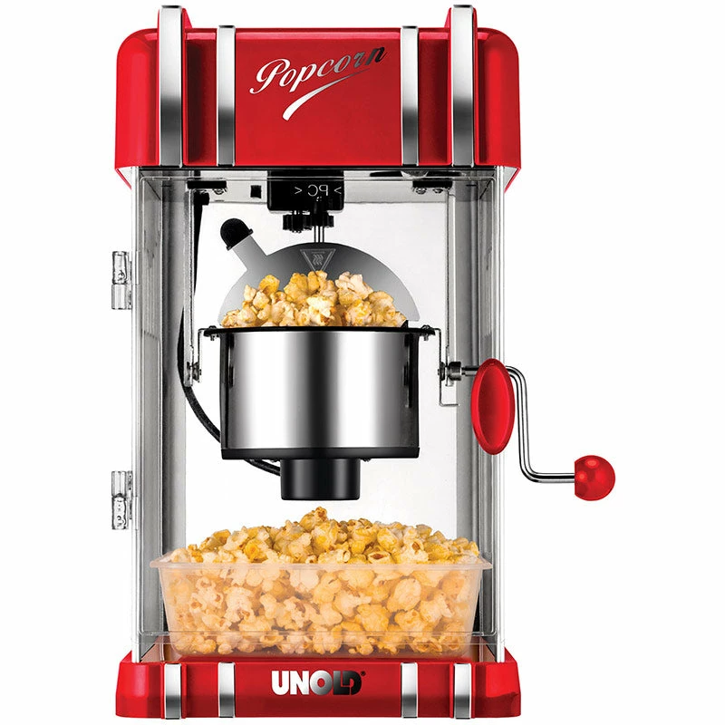 Unold 48535 stroj na popcorn červená, strieborná 300 W