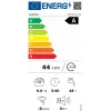 Gorenje WPNA94A1TS práčka s predným plnením 9 kg, 1400 ot./min., ConnectLife Wi-Fi, biela/čierna