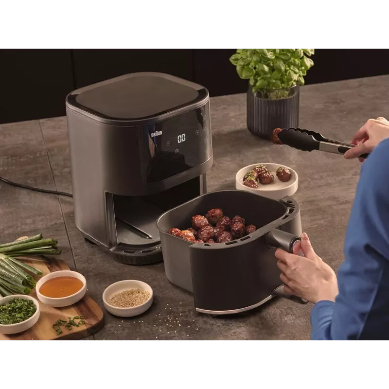 Braun MultiFry 3 Single 4.3 L samostatný spotrebič 1500 W teplovzdušná fritéza čierna