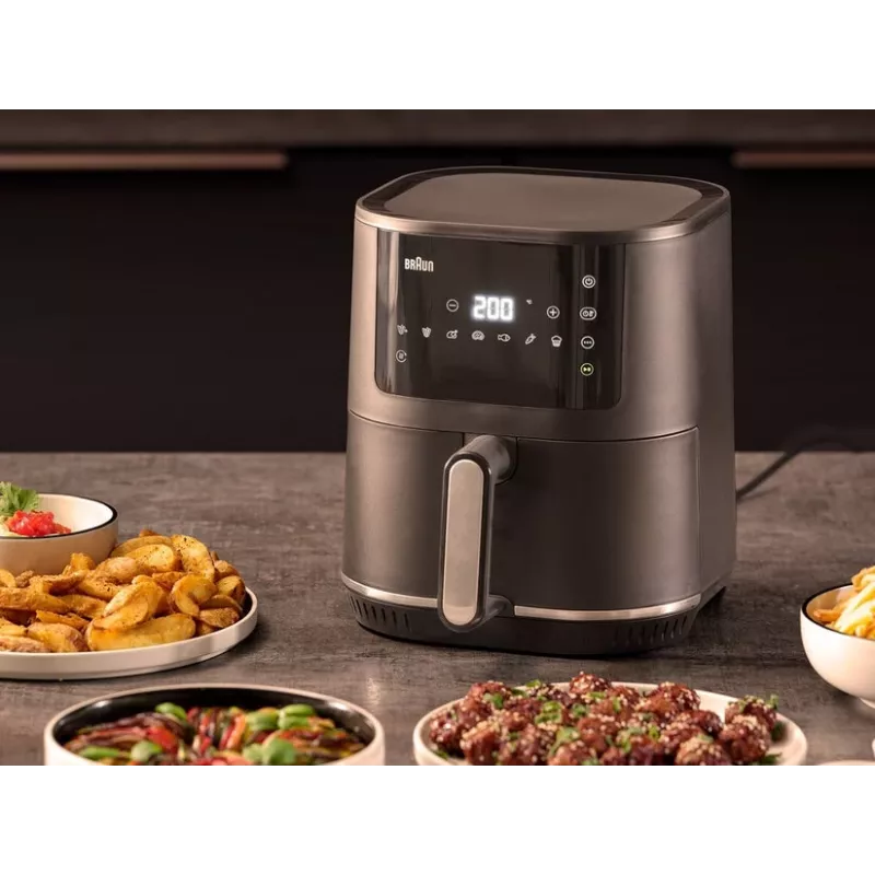 Braun MultiFry 3 Single 4.3 L samostatný spotrebič 1500 W teplovzdušná fritéza čierna