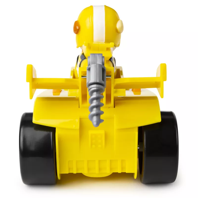 PAW Patrol , Ready, Race, Rescue Rubble’s Race & Go Deluxe vozidlo so zvukom, pre deti od 3 rokov