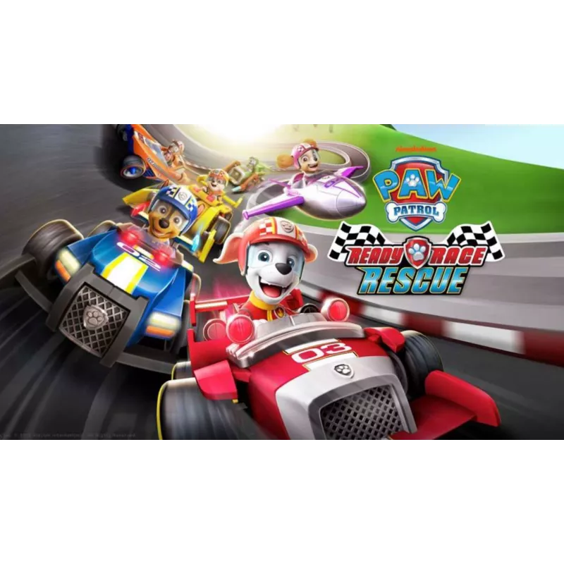 PAW Patrol , Ready, Race, Rescue Rubble’s Race & Go Deluxe vozidlo so zvukom, pre deti od 3 rokov