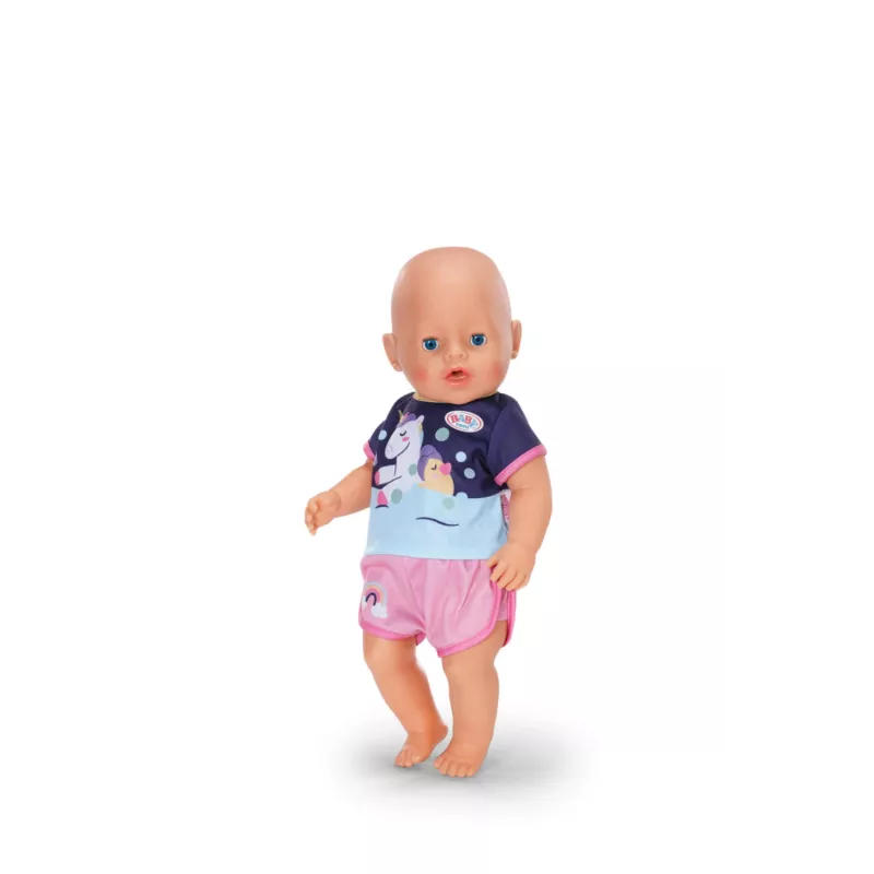 BABY born jednorožec krátke pyžamo 43cm nočné oblečenie pre bábiky