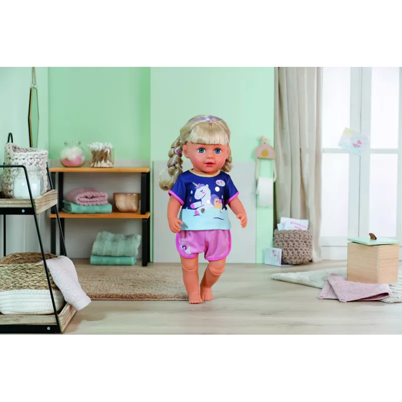 BABY born jednorožec krátke pyžamo 43cm nočné oblečenie pre bábiky