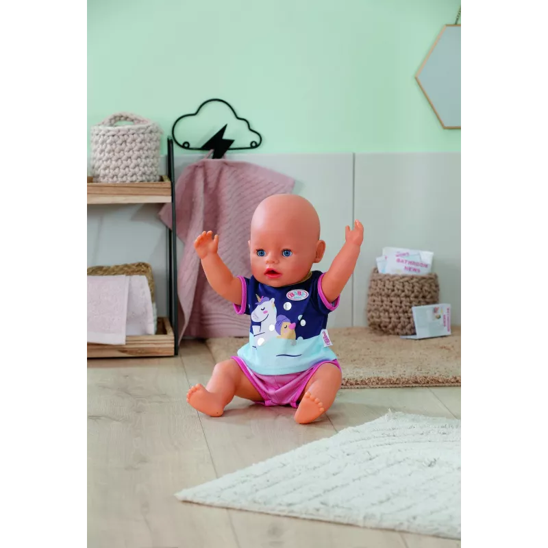 BABY born jednorožec krátke pyžamo 43cm nočné oblečenie pre bábiky