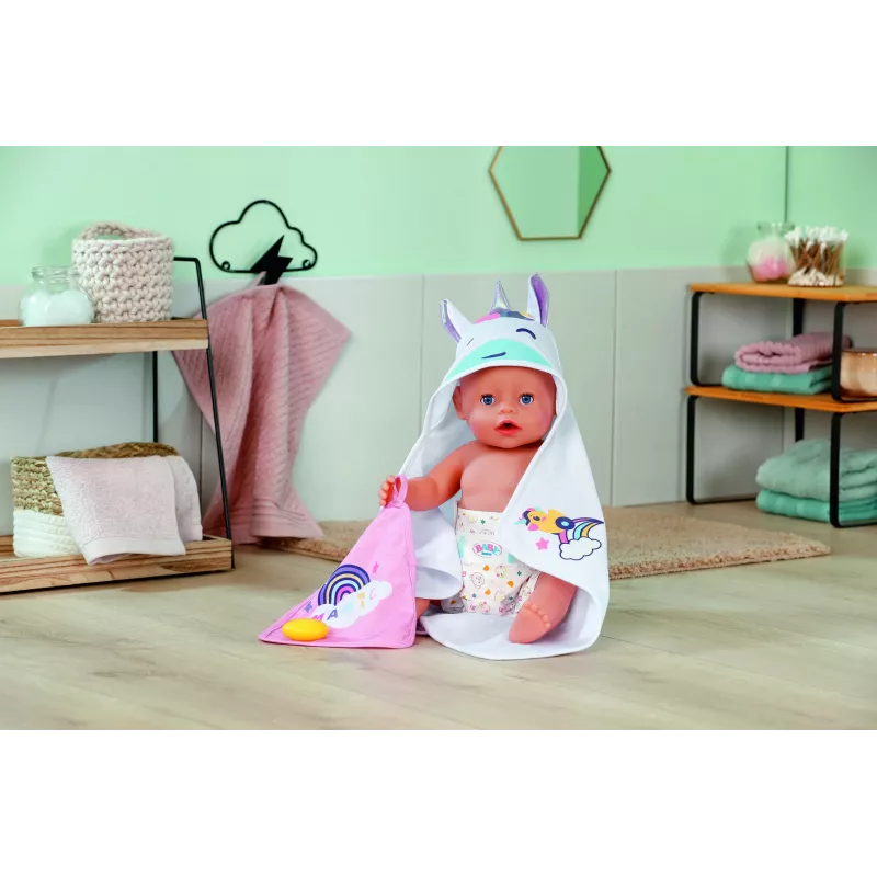 BABY born súprava osušky s kapucňou kúpacia súprava pre bábiky