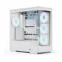 PC skriňa AEROCOOL Geh Midi P500A biela — Midi-Tower ATX skriňa, biely povrch