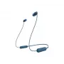 Sony WI-C100 headset bezdrôtový in-ear hovory/hudba Bluetooth modrý