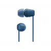 Sony WI-C100 headset bezdrôtový in-ear hovory/hudba Bluetooth modrý