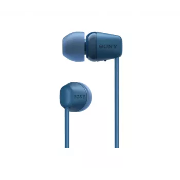 Sony WI-C100 headset bezdrôtový in-ear hovory/hudba Bluetooth modrý