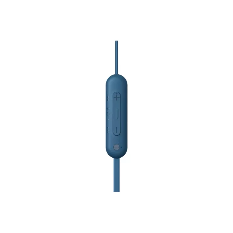 Sony WI-C100 headset bezdrôtový in-ear hovory/hudba Bluetooth modrý