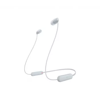 Sony WI-C100 headset bezdrôtový in-ear hovory/hudba Bluetooth biely