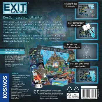 Kosmos 44138905 puzzle 500 dielov mesto