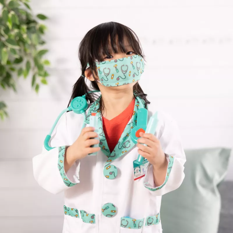Melissa & Doug MPP RLP Doctor Rl Ply kostýmová sada GML karnevalový kostým dieťa unisex uniforma