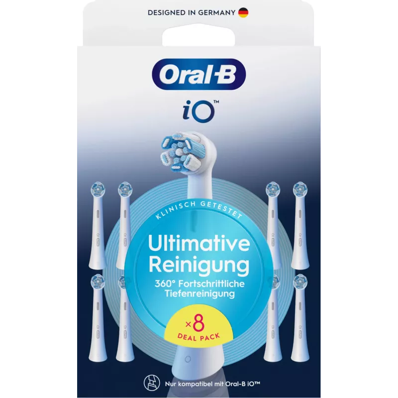 Oral-B hlavica zubnej kefky 8 ks biela