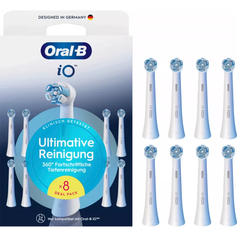 Oral-B hlavica zubnej kefky 8 ks biela