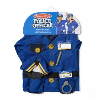 Melissa & Doug MPP RLP PoliceOfficerCstmRlplySet GML karnevalový kostým dieťa unisex uniforma